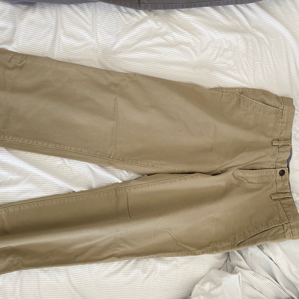 Worn once men 32 khakis